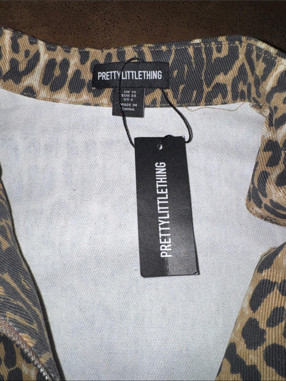 Leopard Print Cropped Jacket - Picture 7 of 13